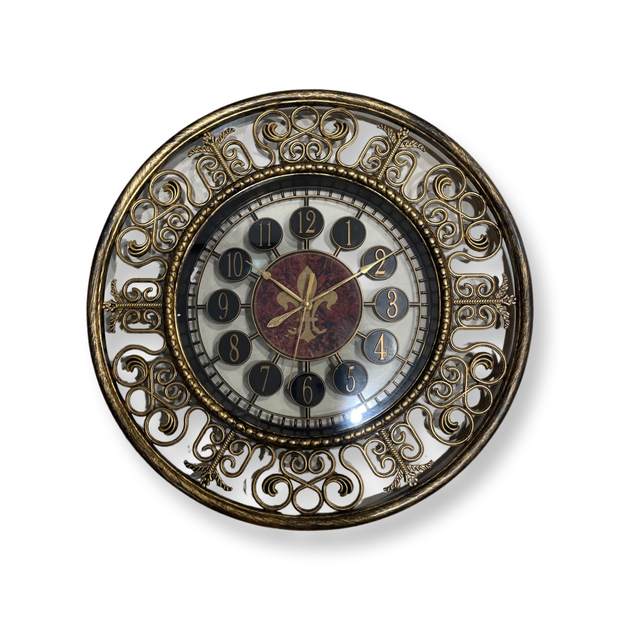 RETRO DECORATIVE 19 INCH ANTIQUE WALL CLOCK