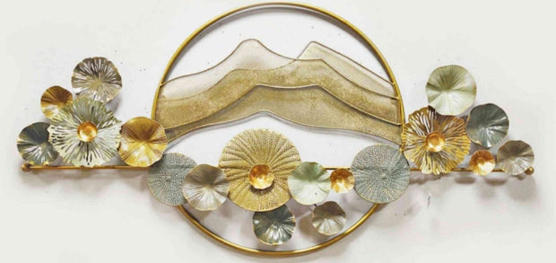 GOLDEN AND SILVER EXQUISiTE SCENERY WALL DECOR