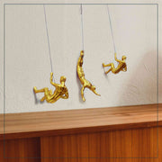 THREE RING FUN TREKKING HANGING WALL ART