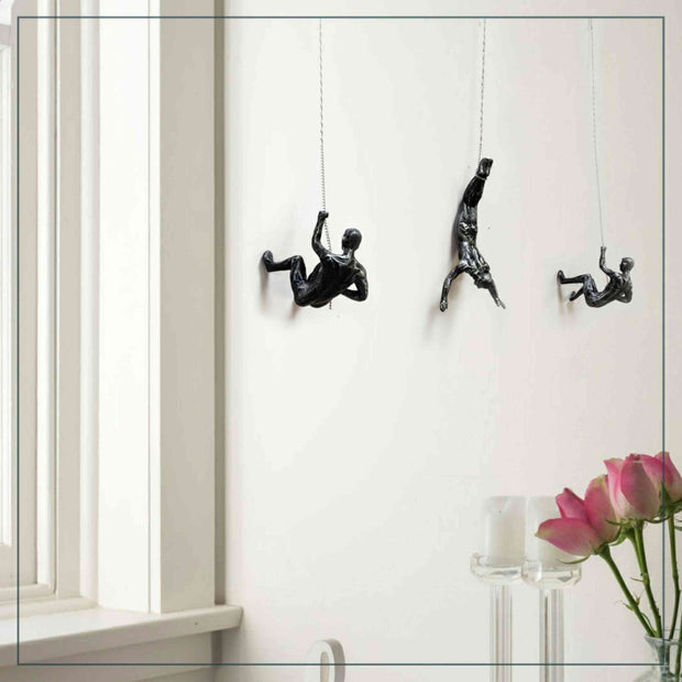 THREE RING FUN TREKKING HANGING WALL ART