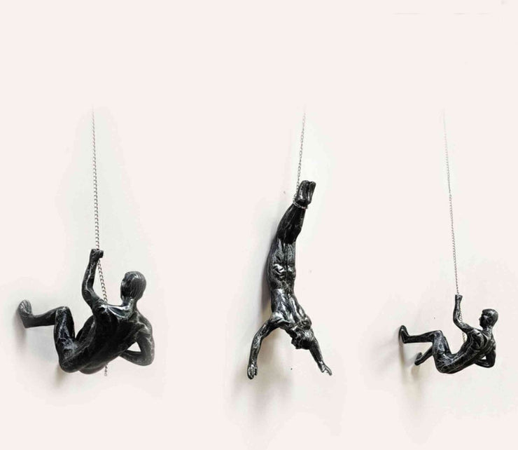 THREE RING FUN TREKKING HANGING WALL ART