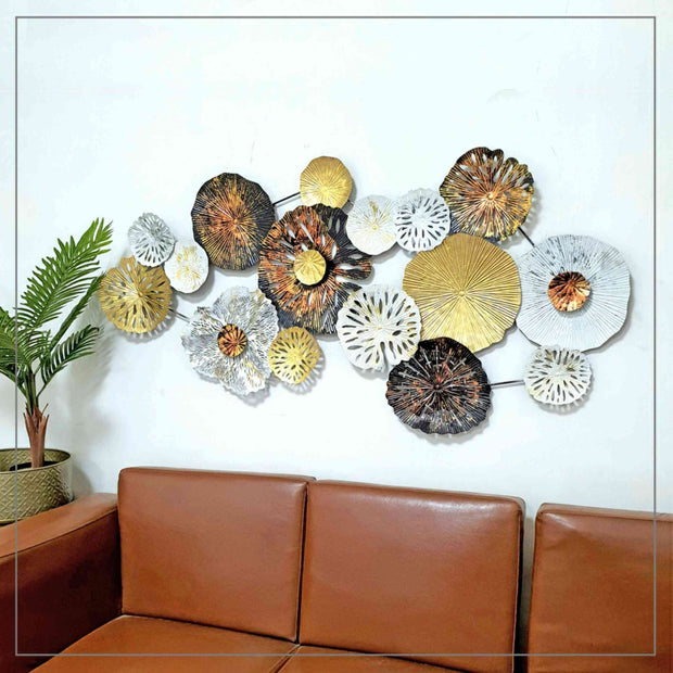 CHARMING ANTIQUE METAL WALL DECOR
