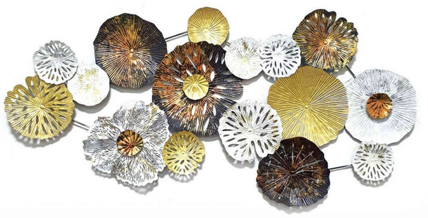 CHARMING ANTIQUE METAL WALL DECOR