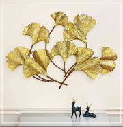 GOLDEN PIPLE TREE WALL ART