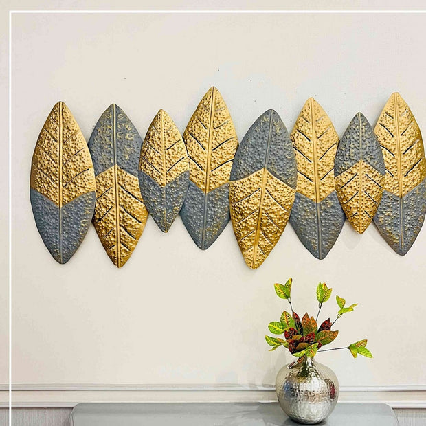 ANTIQUE GOLDEN PARK METAL WALL ART
