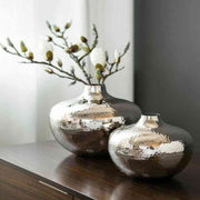 METALLIC GLOSSY SANTOS DESK POT