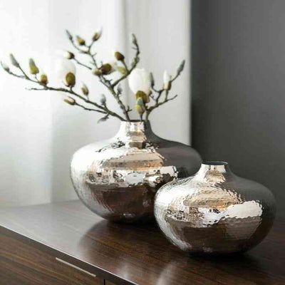 METALLIC GLOSSY SANTOS DESK POT