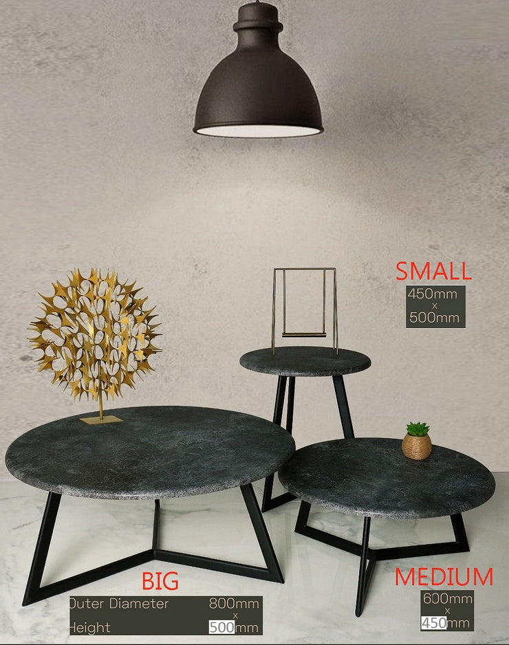 MILEY BLACK CENTER TABLE