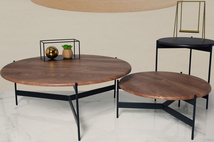 SYLVIE METAL LEG CENTER TABLE