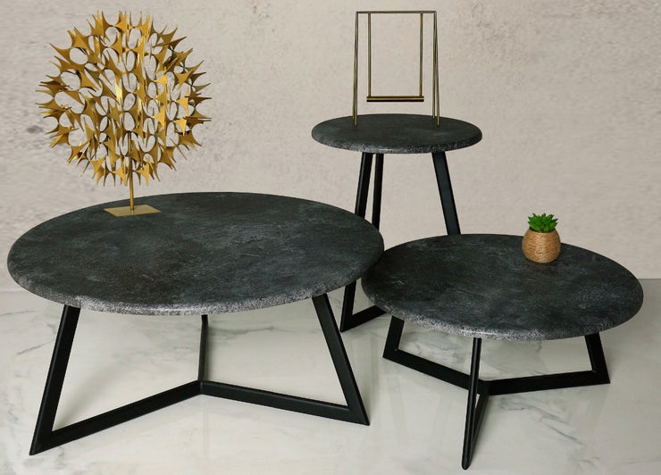 MILEY BLACK CENTER TABLE