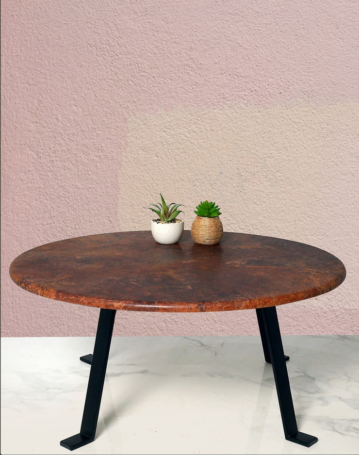 RENO BROWN TOP CENTER TABLE