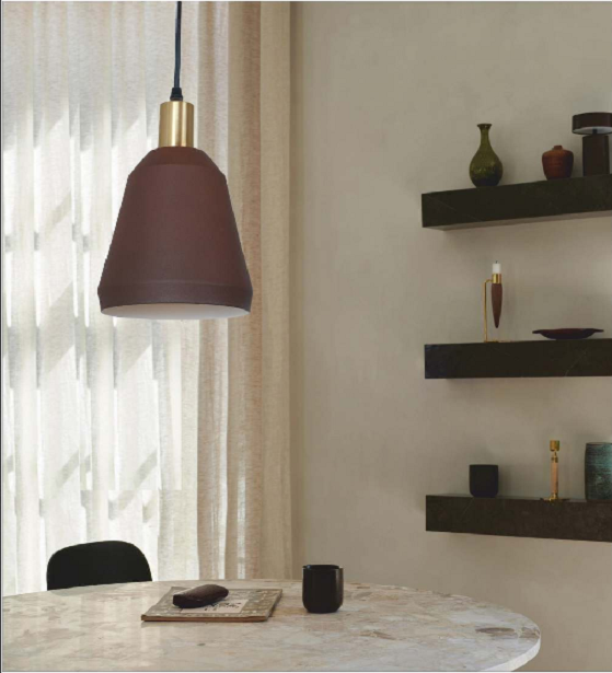 IDYLLIC BROWN HANGING LIGHT