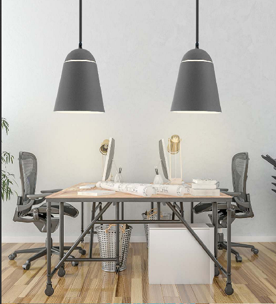 OPULENT GREY HANGING LIGHT