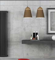 COFFEE BROWN CHIC PENDENT HANGING LIGHT