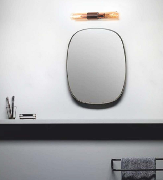 URBANE BRUSHED COPPER WALL LAMP