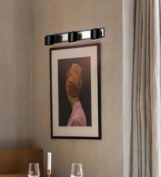 TERNARY NOVEL BLACK WALL LAMP