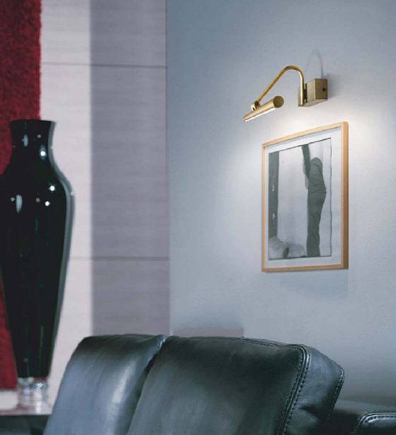 EXALTED METAL FACILE LED WALL LAMP