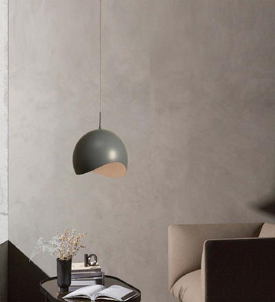 SINUOUS GREY HANGING LIGHTS