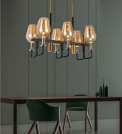 CALM IN CHAOS (VINTAGE BRASS FINISHED) CHANDELIER