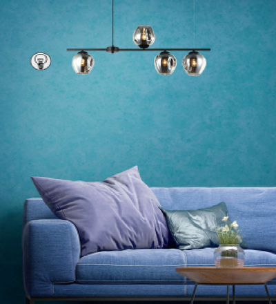 PIJAMADA PARTY SMART SMOKY CHANDELIER