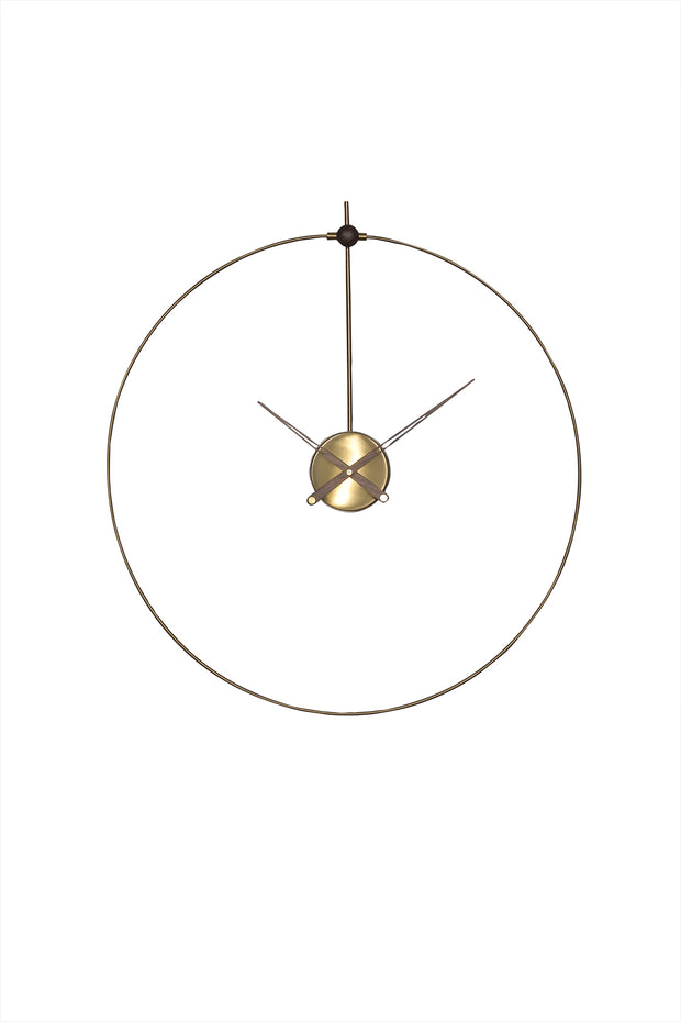 URBAN BRASS WALL CLOCK FOR HOME DECOR