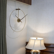 URBAN BRASS WALL CLOCK FOR HOME DECOR