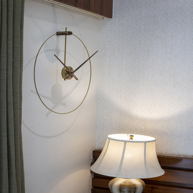 URBAN BRASS WALL CLOCK FOR HOME DECOR
