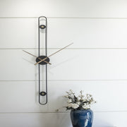 CHRONICLE PENDULUM  STEEL WALL CLOCK