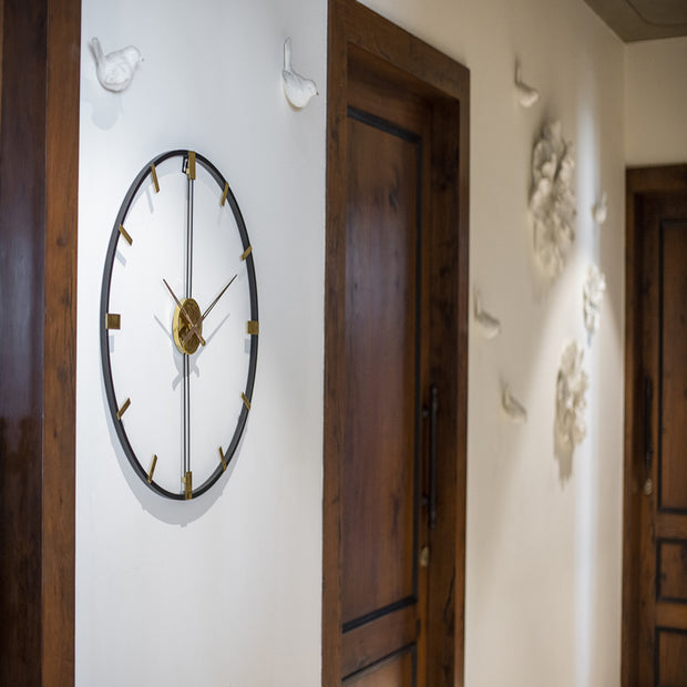 DIE FRAMELESS WALL CLOCK FOR LIVING ROOM