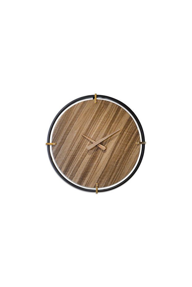 VICTORIA ROYAL BROWN WALL CLOCK