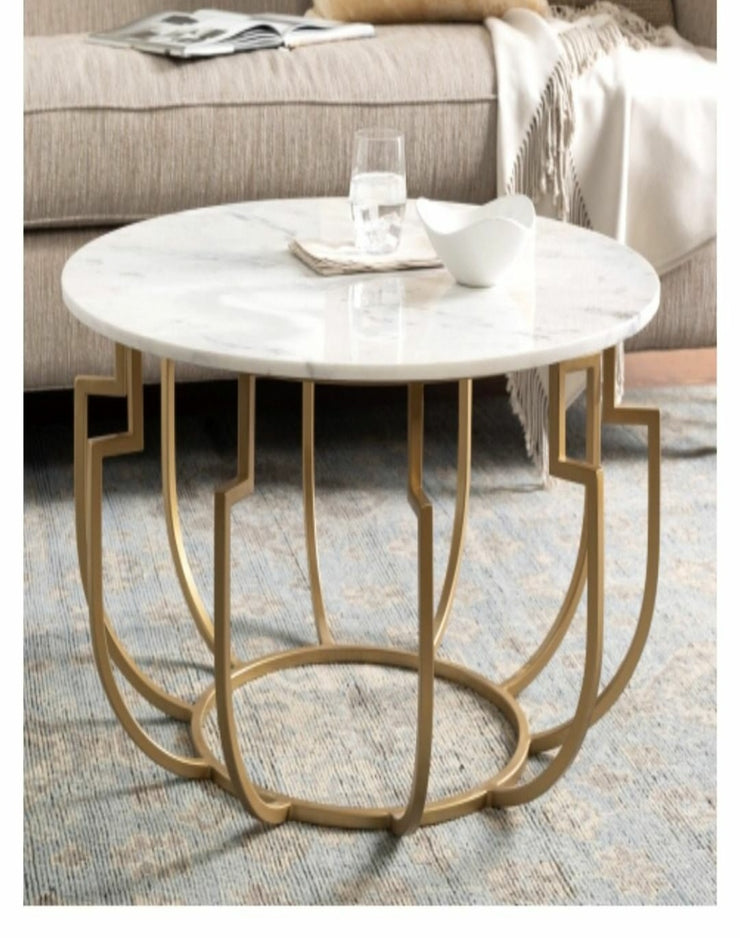 CORTES ROSE GOLD COFFEE TABLE