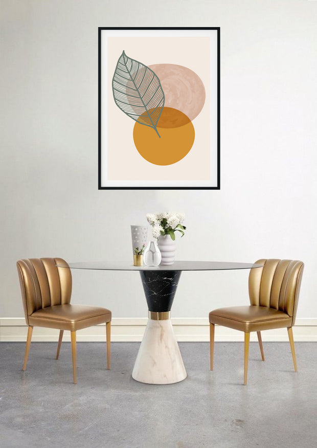 UNIQUE LEAF BOTANICAL PICTURE FRAME WITH GLASS- SINGLE (2) BY NICOLAY ALBRECHT