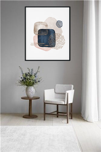 MEDIVIAL GEOMETRIC PATTERNED PICTURE FRAME WITH GLASS- SINGLE (1) By Alexander A. Parks
