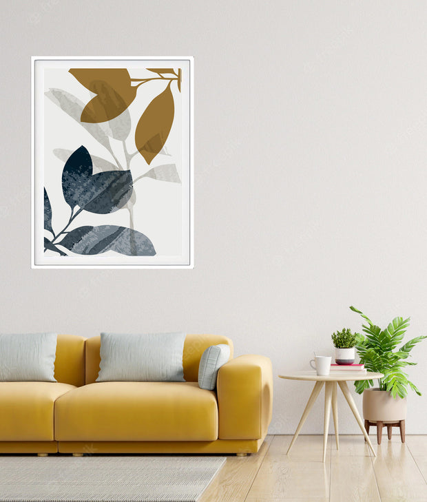 UNIQUE ABSTRACT PICTURE MODERN GRAPHICS FRAME WITH GLASS-SINGLE (1) BY ALEXANDER A. PARKS