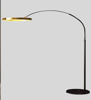 CELESTIAL ANTIQUE FLOOR LAMP IN BLACK