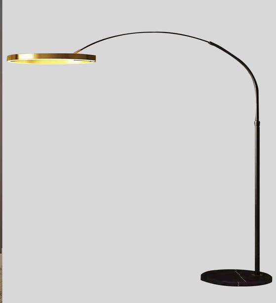 CELESTIAL ANTIQUE FLOOR LAMP IN BLACK
