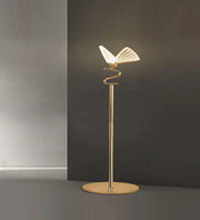 GOLD PHILANDER METAL FLOOR LAMP