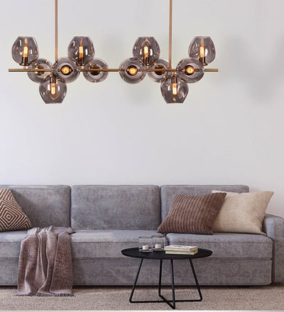 PIJAMADA PARTY SMART GOLD SMOKY CHANDELIER