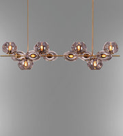 PIJAMADA PARTY SMART GOLD SMOKY CHANDELIER
