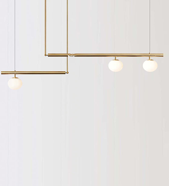 EVERLASTINGLY GOLDEN CHANDELIER GLIDED IN GLASS