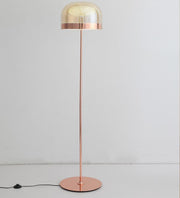 DAINTY METAL FLOOR LAMP WITH COPPER FINISH